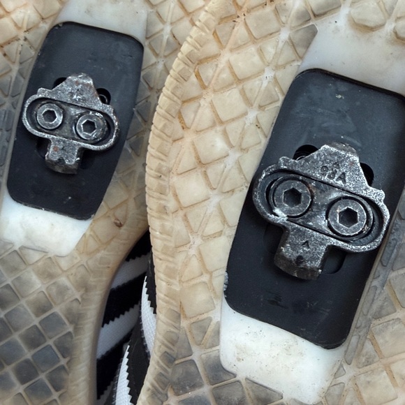 Adidas Velosamba Cycling Shoes (SPD cleats included) women size 8 (men size 7) - Picture 4 of 8